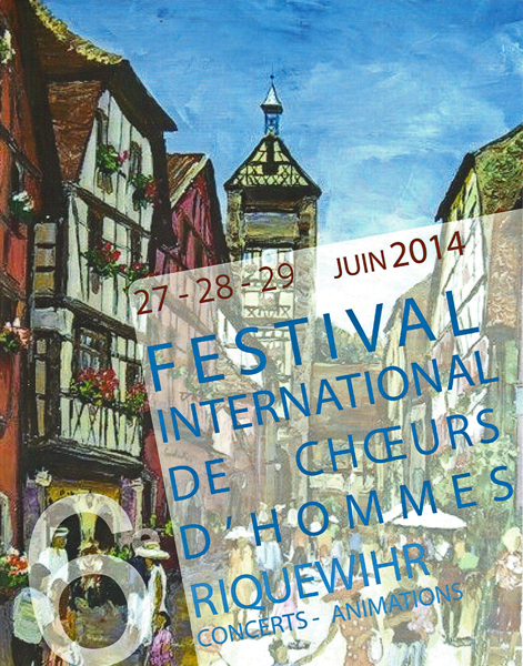 Festival de choeurs d'hommes de Riquewihr (Alsace) !